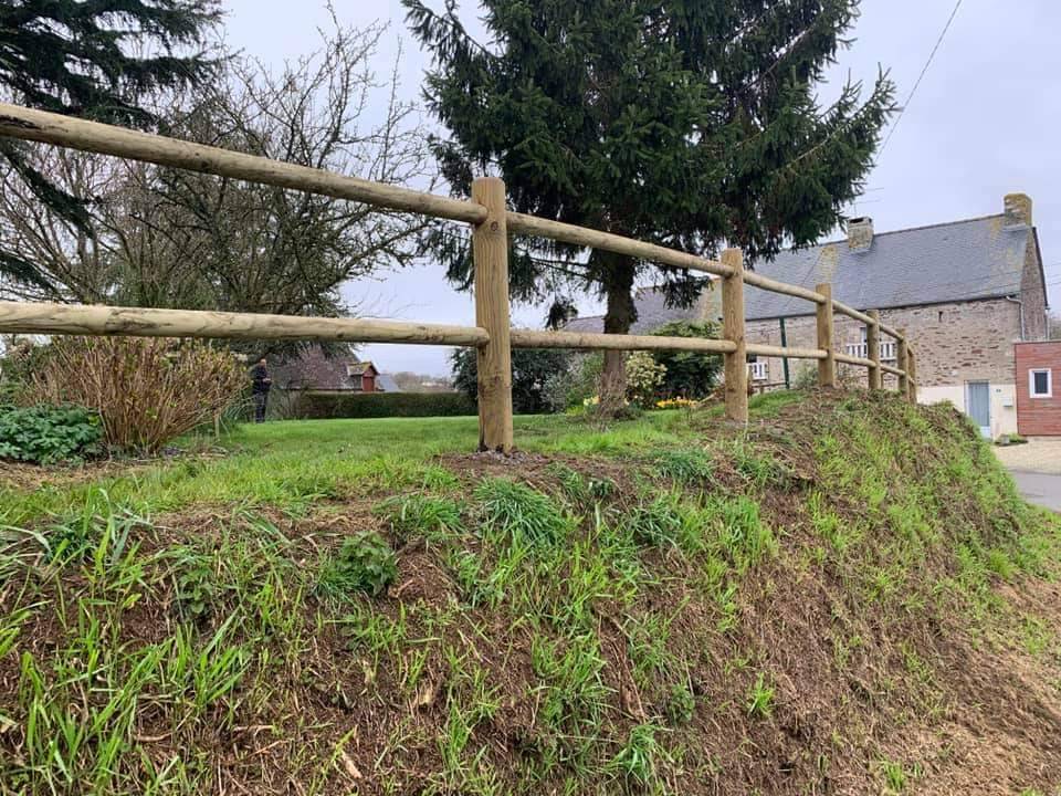 Garde corps près de Plancoët