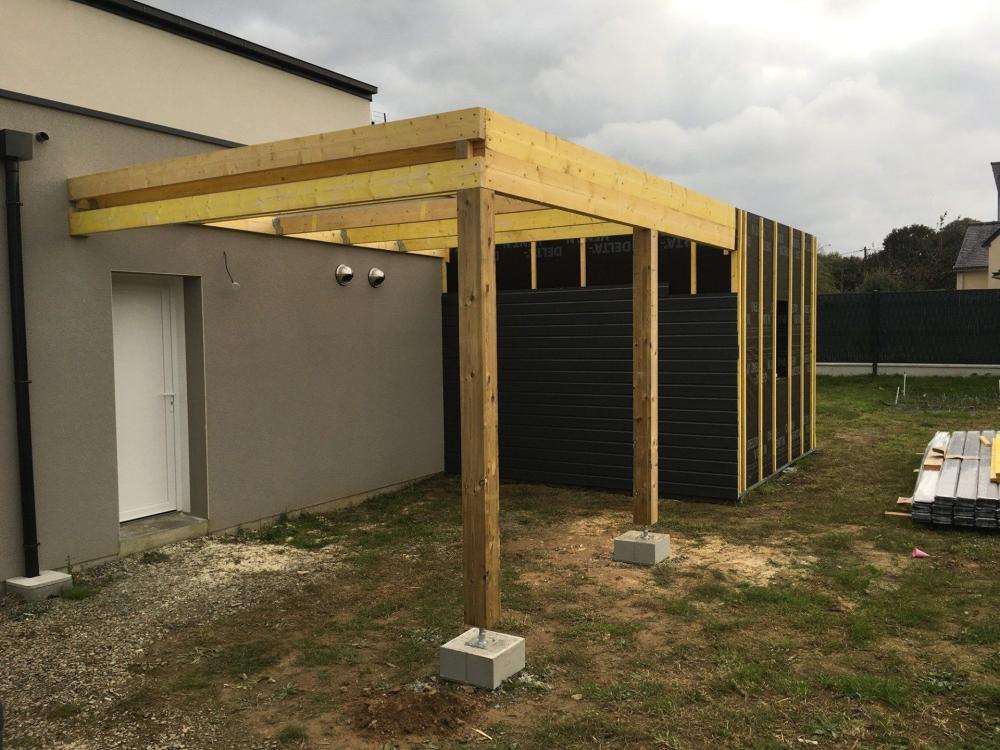 Carport près de Plancoët